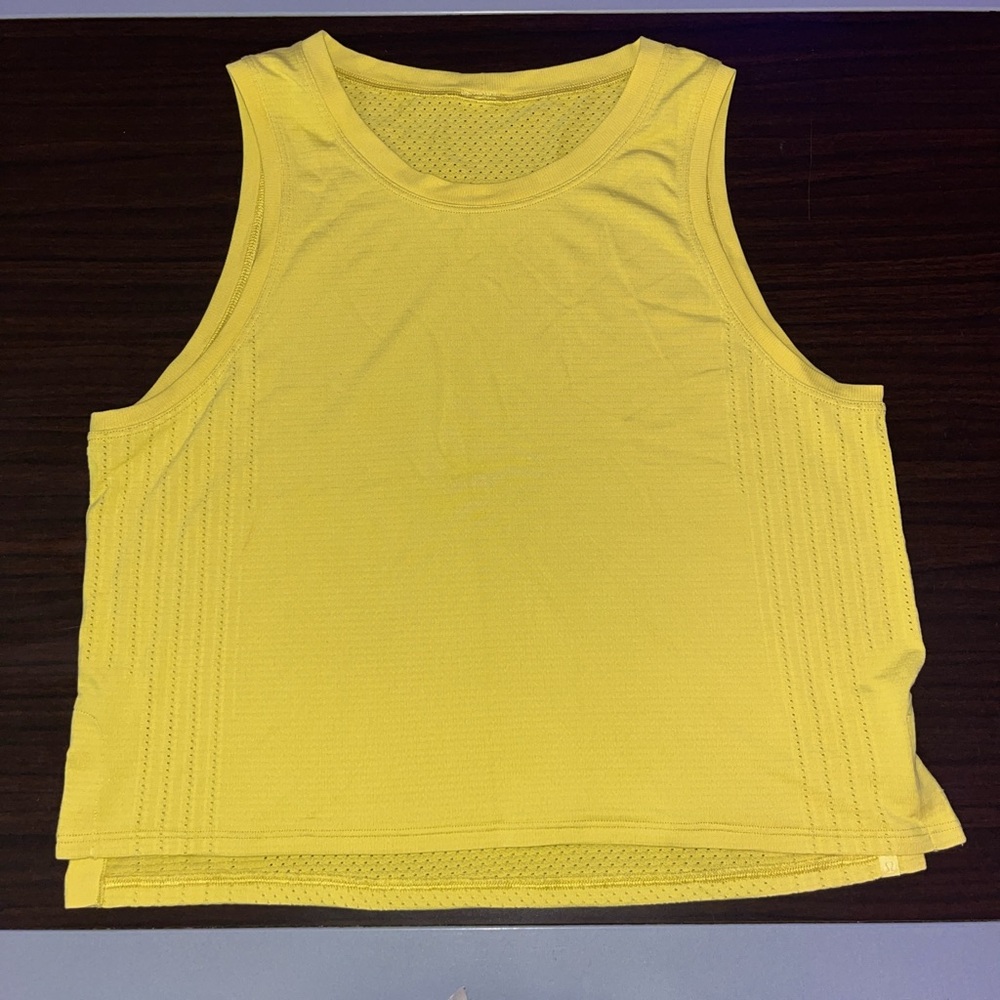 Yellow Sleeveless Women's Top